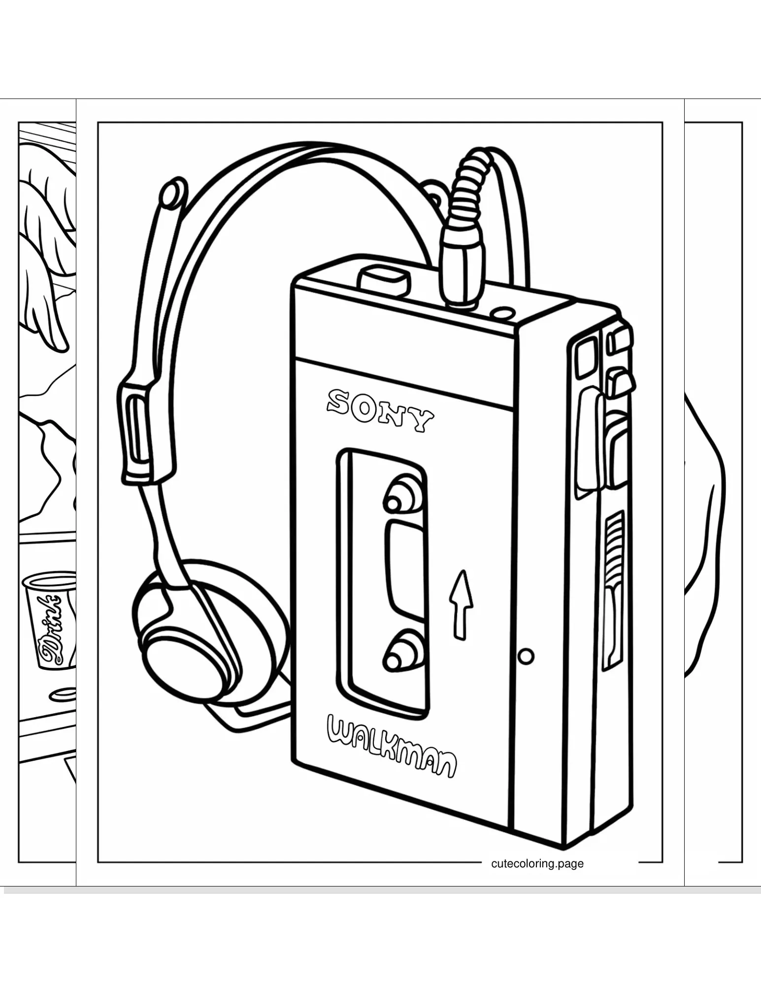 80s coloring pages coloring page