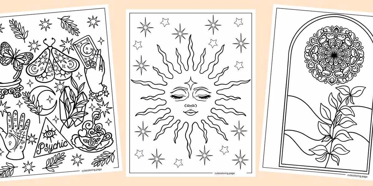 boho-coloring-pages