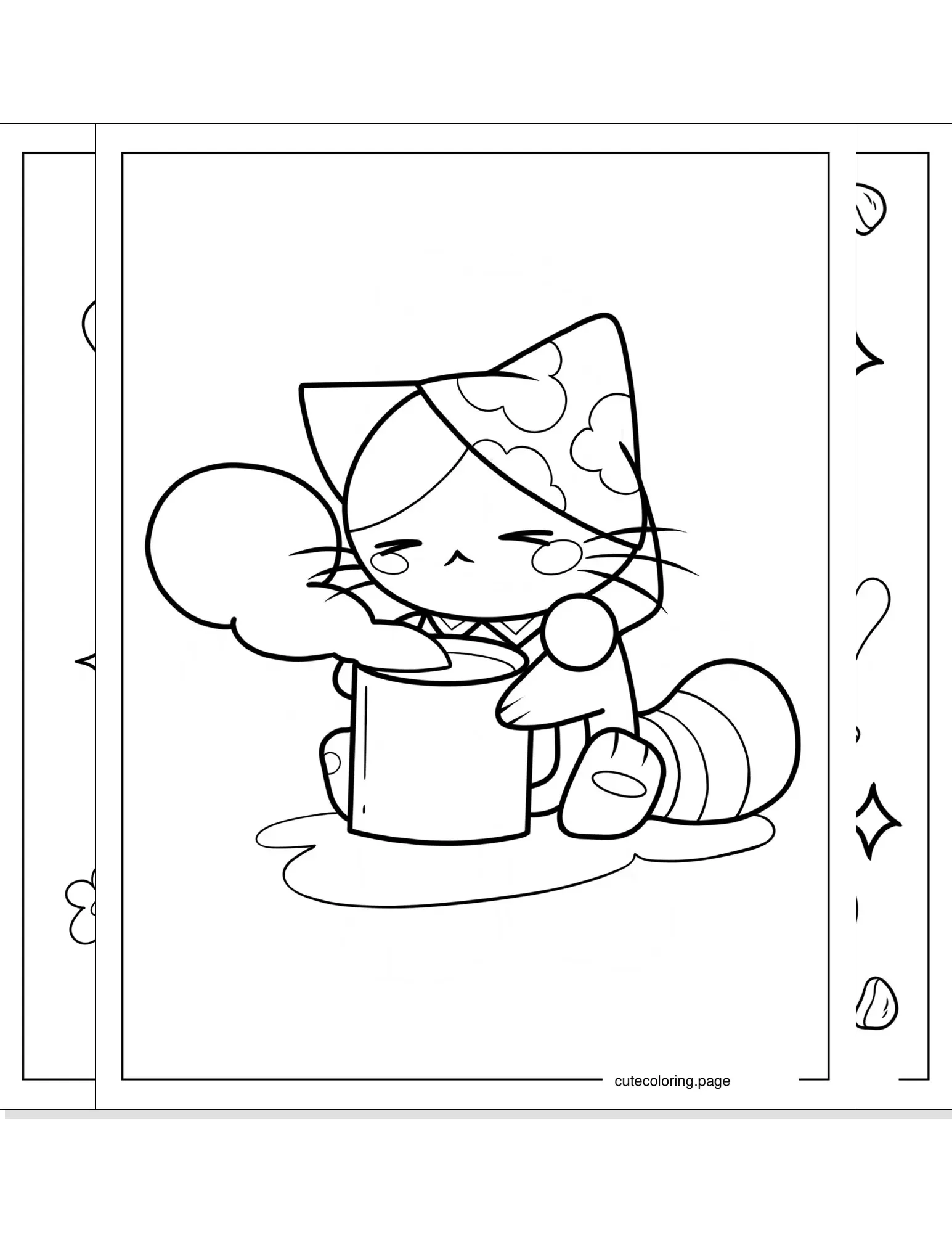 coffee coloring pages coloring page