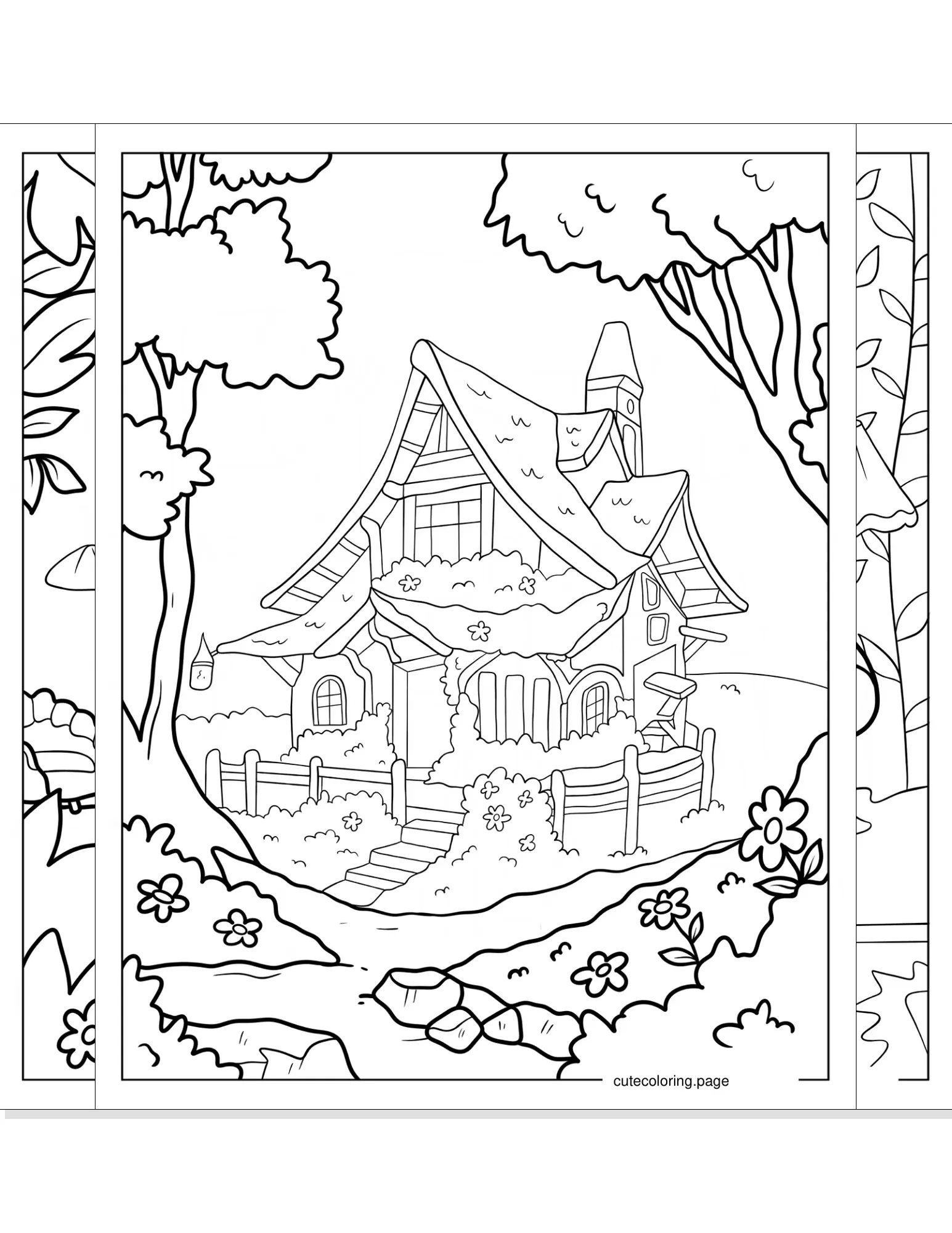 cozy coloring pages coloring page