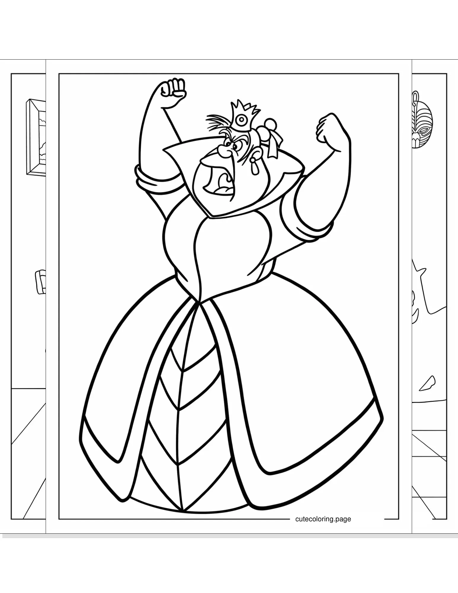 disney villain coloring pages coloring page