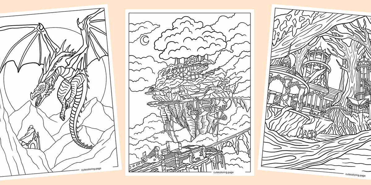 fantasy-coloring-pages