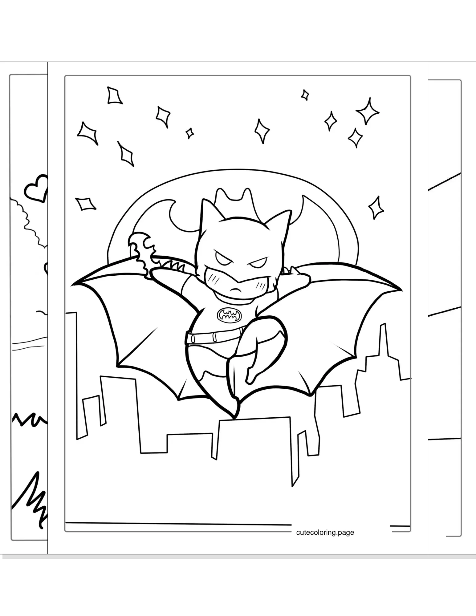 kawaii coloring pages coloring page