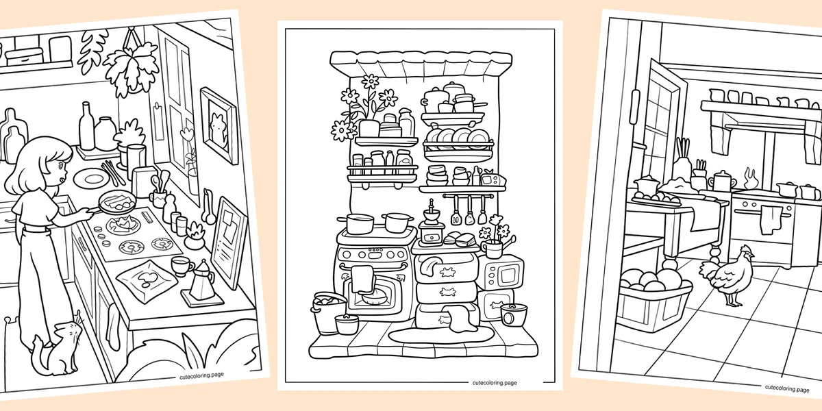 kitchen-coloring-pages