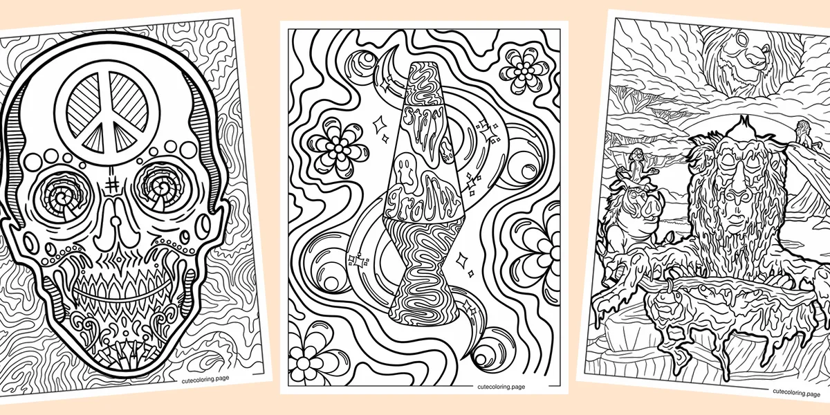 trippy-coloring-pages