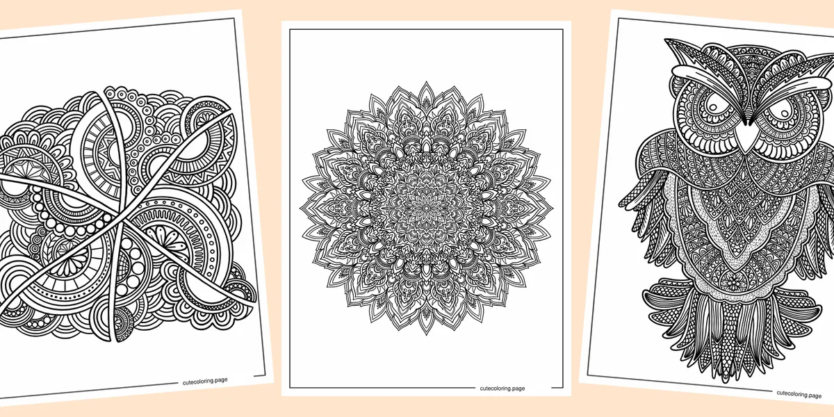 zentangle-coloring-pages